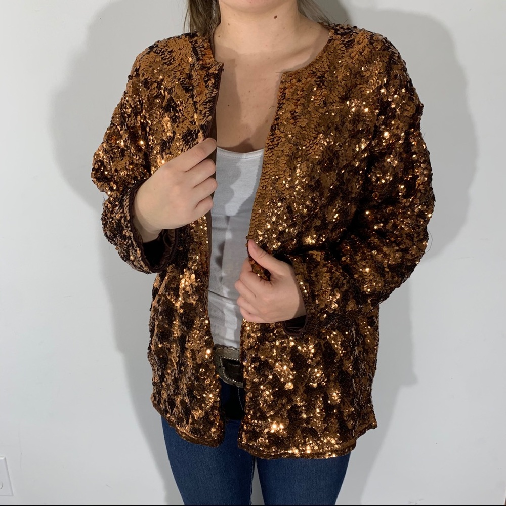 BossGirl Gold Sequin